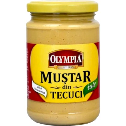 OLYMPIA - MUSTAR IUTE, borcan 314 ML, 6 BUC/BAX