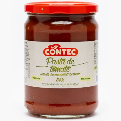 CONTEC - PASTE DE TOMATE, borcan 580ML, 6 BUC/BAX