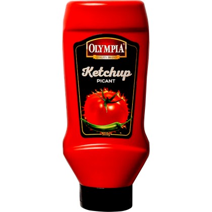 OLYMPIA - KETCHUP IUTE, flacon 500G, 6 BUC/BAX