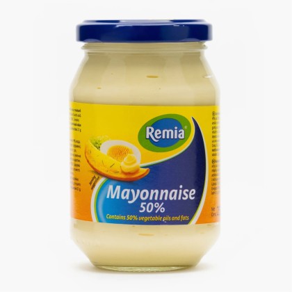 REMIA - MAIONEZA 50, borcan 250ML, 12 BUC/BAX