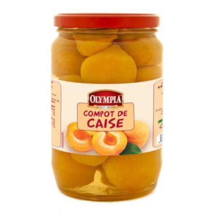 OLYMPIA- COMPOT DE CAISE JUMATATI DECOJITE, borcan 720ML, 6 BUC/BAX