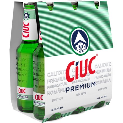 CIUC PREMIUM 0.33 ST 6PACK SGR*