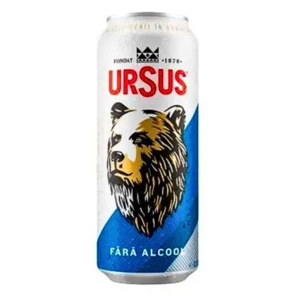 URSUS NON ALCOHOL 500ML DOZA 1X24 SGR*