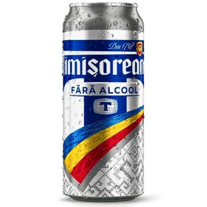 TIMISOREANA NON ALCOHOL 500ML DOZA 1X24 SGR*
