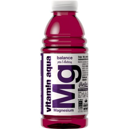 VITAMIN AQUA Mg PEAR&BLUEBERRY 0.6L 6/BAX SGR*