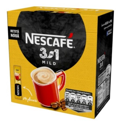 NESCAFE 3 IN 1 MILD 10(24X15G)PR20+4