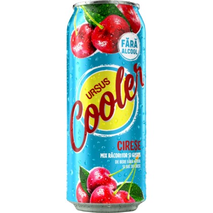 URSUS COOLER NA CHERRY 500ML DOZA 1X24 SGR*
