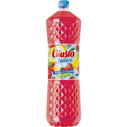 GIUSTO NATURA CAPSUNI-BANANE 2L 4/BAX SGR*