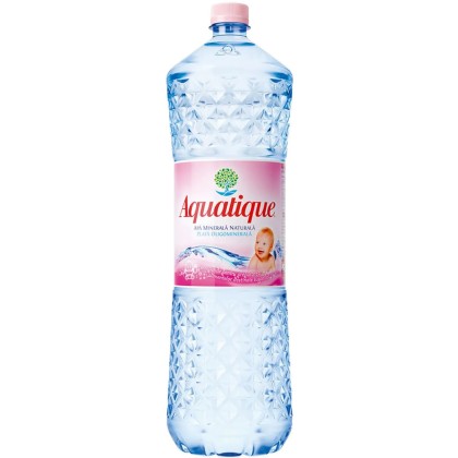 AQUATIQUE APA PLATA 2L 4/BAX SGR*