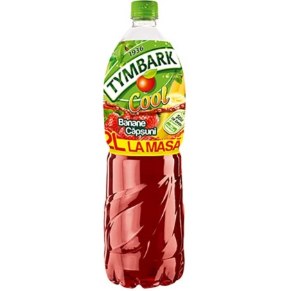 TYMBARK COOL CAPSUNI-BANANE 2L 6/BAX SGR*