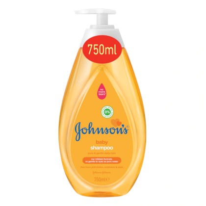 JOHNSONS BABY SAMPON PAR 750ML NO MORE TEARS*12