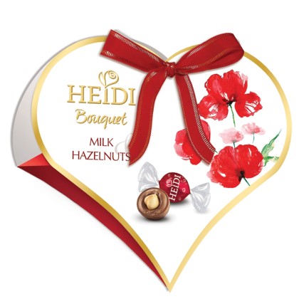 HEIDI BOUQUET HAZELNUTS HEART 100G