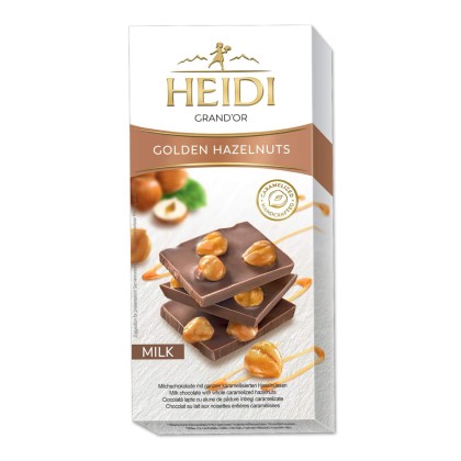 HEIDI GRAND'OR HAZELNUTS&MILK 80G