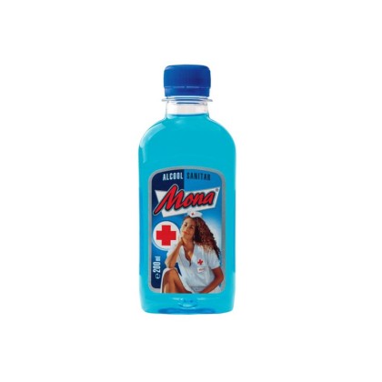 ALCOOL SANITAR MONA 70% 0.2L