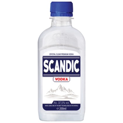 VODKA SCANDIC 37.5% 0.2L