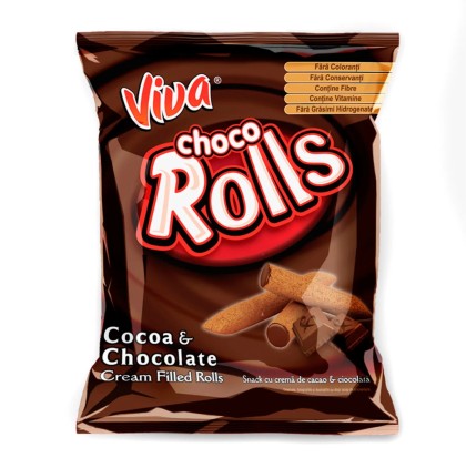 VIVA ROLLS CHOCO 100 GR