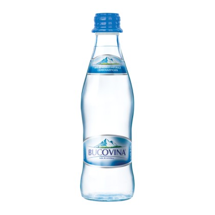 BUCOVINA CARBO STICLA 0.33L 24/BAX SGR*