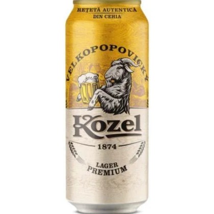 KOZEL PREMIUM LAGER 500ml DOZA 1X24 SGR*
