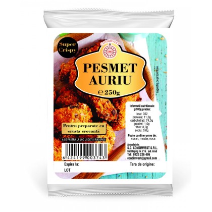 PESMET AURIU CRISPY 250G