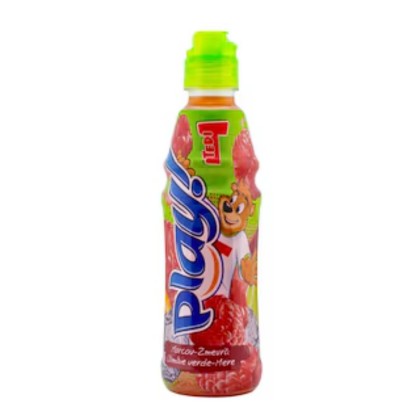 TEDI PLAY MORCOV+ZMEURA+LAM.VERDE+MERE 0,4L 12/BAX SGR*BUCATA