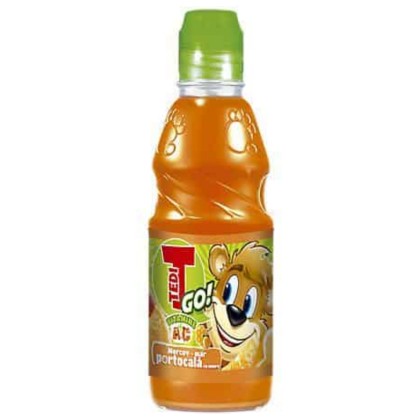 TEDI GO MORCOV - MAR - PORTOCALA 0,30L 12/BAX SGR*BUCATA