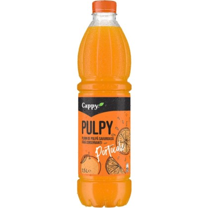 1.5 PET X6 CAPPY PULPY ORANGE SGR*BUCATA
