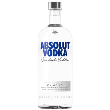 ABSOLUT VODKA 40% 1L (12) SGR*