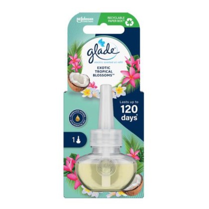 GLADE ODORIZANT REZERVA ELECTRICA 20ML EXOTIC TROPICAL BLOSSOMS*6