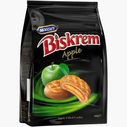 BISKREM BISCUITI CR.MERE 160G (12B)