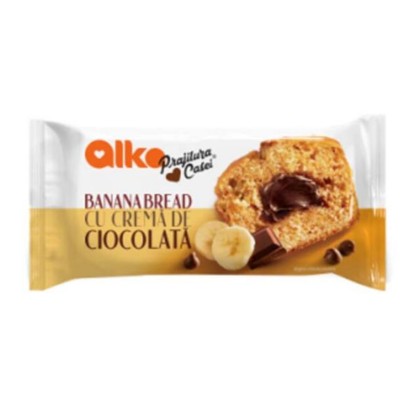 ALKA PRAJITURA CASEI PIUREBANANE SI CREMACIOCOLATA 55G