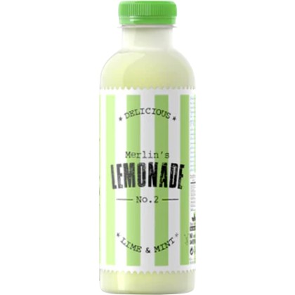 MERLINS LEMONADE No.2 LIME&MENTA 0.6L 6/BAX SGR*