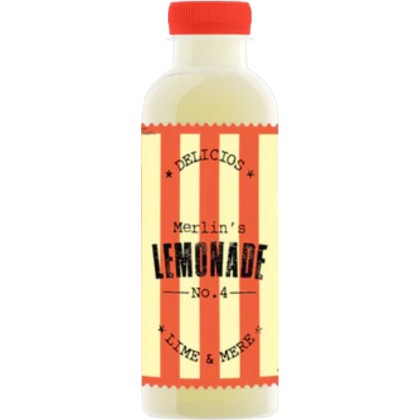 MERLINS LEMONADE No.4 LIME&APPLE 0.6L 6/BAX SGR*