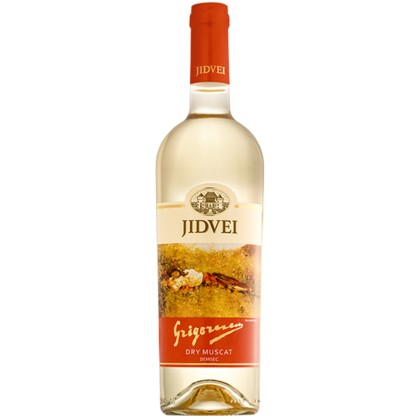 JIDVEI GRIGORESCU MUSCAT DRY DS 0,75L 6/BAX SGR*