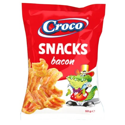CROCO SNACKS BACON/50G