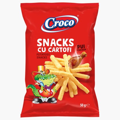 CROCO SNACKS CARTOFI PUI/50G