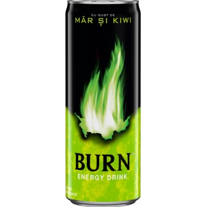 250 CAN X6 BURN APPLE KIWI SGR* BUCATA