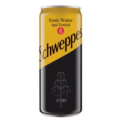 330 CAN X6 SCHWEPPES KINLEY SLEEK SGR*BUCATA