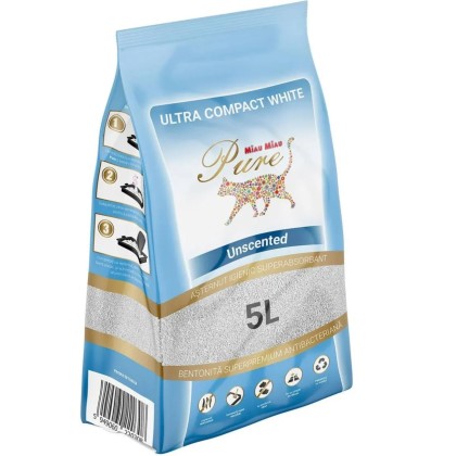 ASTERNUT IGIENIC MIAU MIAU PURE WHITE 5L (4B)