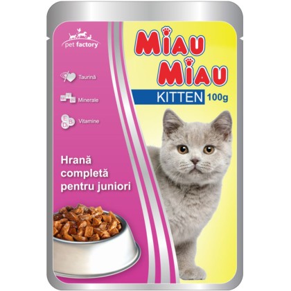 PLIC MIAU MIAU KITTEN 100G (24B)