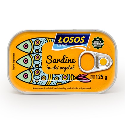 SARDINE IN ULEI 125G LOSOS