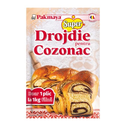 PAKMAYA DROJDIE INSTANT PENTRU COZONAC 15G