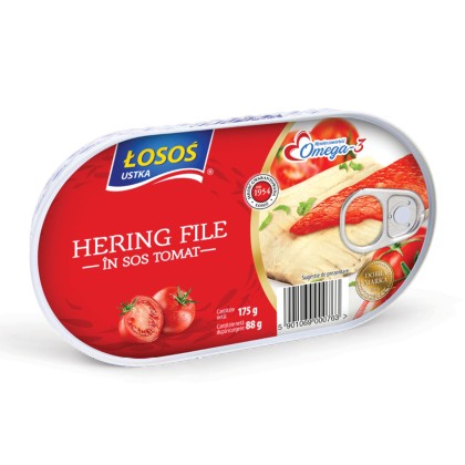 HERING FILE IN SOS TOMAT 175G LOSOS