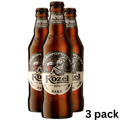 KOZEL DARK 330ML NRB 3 PACK SGR*