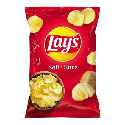 LAY'S CHIPS SALT 125G (21B)