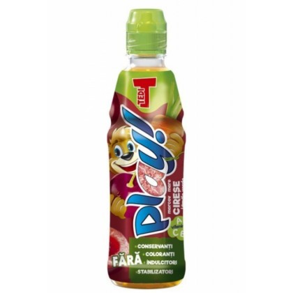 TEDI PLAY MORCOV+CIRESE+LAM.VERDE+MERE 0,4L 12/BAX SGR* BUCATA