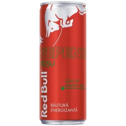 RED BULL PEPENE ROSU 250ml DZ 12/BAX SGR*
