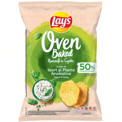 LAY'S CHIPS BAKED YOURT&HERB 105G (24B)