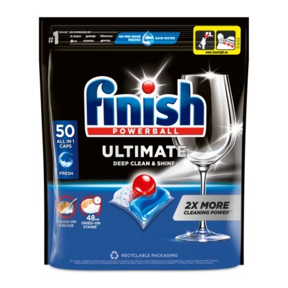 FINISH CAPSULE MASINA VASE 50BUC ALL IN 1 ULTIMATE*6