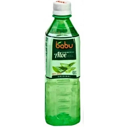 BABU ALOE VERA PET 0.5L 24/BAX SGR*