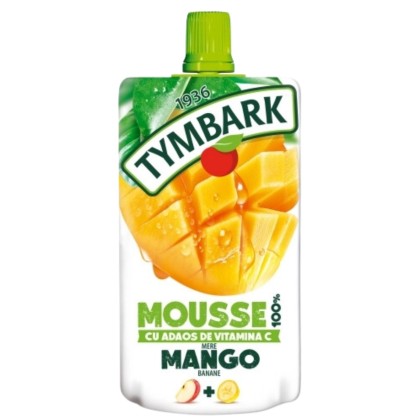 TYMBARK MOUSSE - MAR - MANGO - BANANA 120gr 12/BAX BUCATA